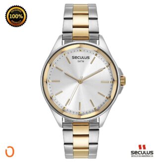 Relógio Seculus Feminino Analógico 77185LPSVBS2 PD VIDRO LAP