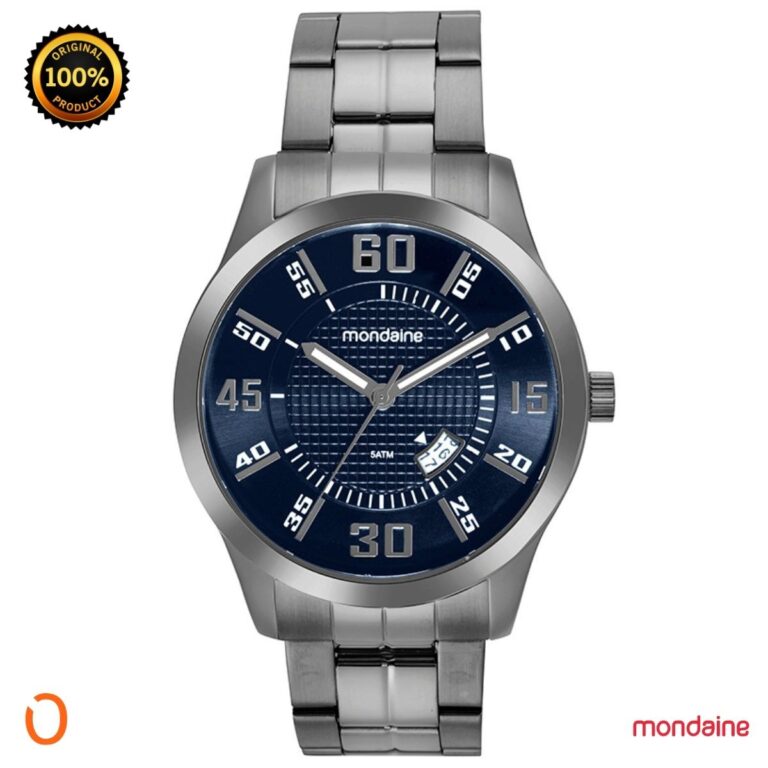 Relógio Mondaine Masculino Analógico 99645GPMVSE1 AÇO F AZUL