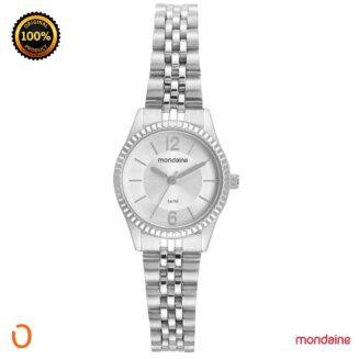 Relógio Mondaine Feminino Analógico 32532L0MVNE3 Aço BS