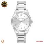 Relógio Mondaine Feminino 32522L0MVNE2 Aço F Branco