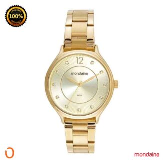 Relógio Mondaine Feminino Analógico 32516LPMVDE1 Dourado FCP