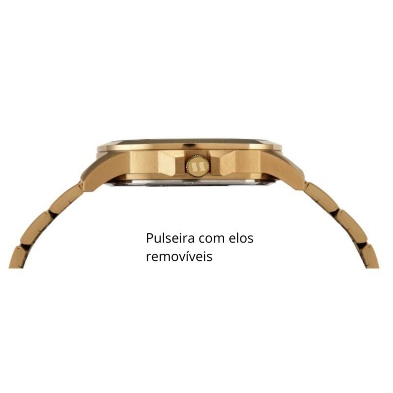 Relógio Seculus Masculino Analógico 44094GPSVDA3 D F AZUL - Imagem 4