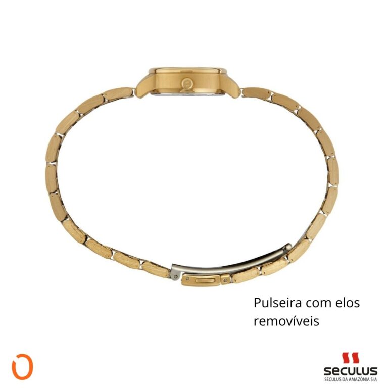 Relógio Seculus Feminino Analógico 77134LPSVDA1 D F CINZA - Imagem 4