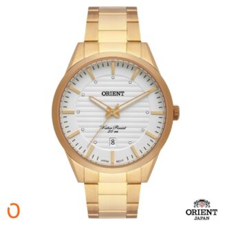 Relógio Orient Feminino MGSS1237 S1KX Dourado Analógico