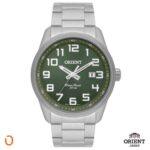 Relógio Orient Masculino Analógico MBSS1271 Aço F Verde