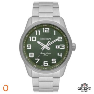 Relógio Orient Masculino Analógico MBSS1271 Aço F Verde