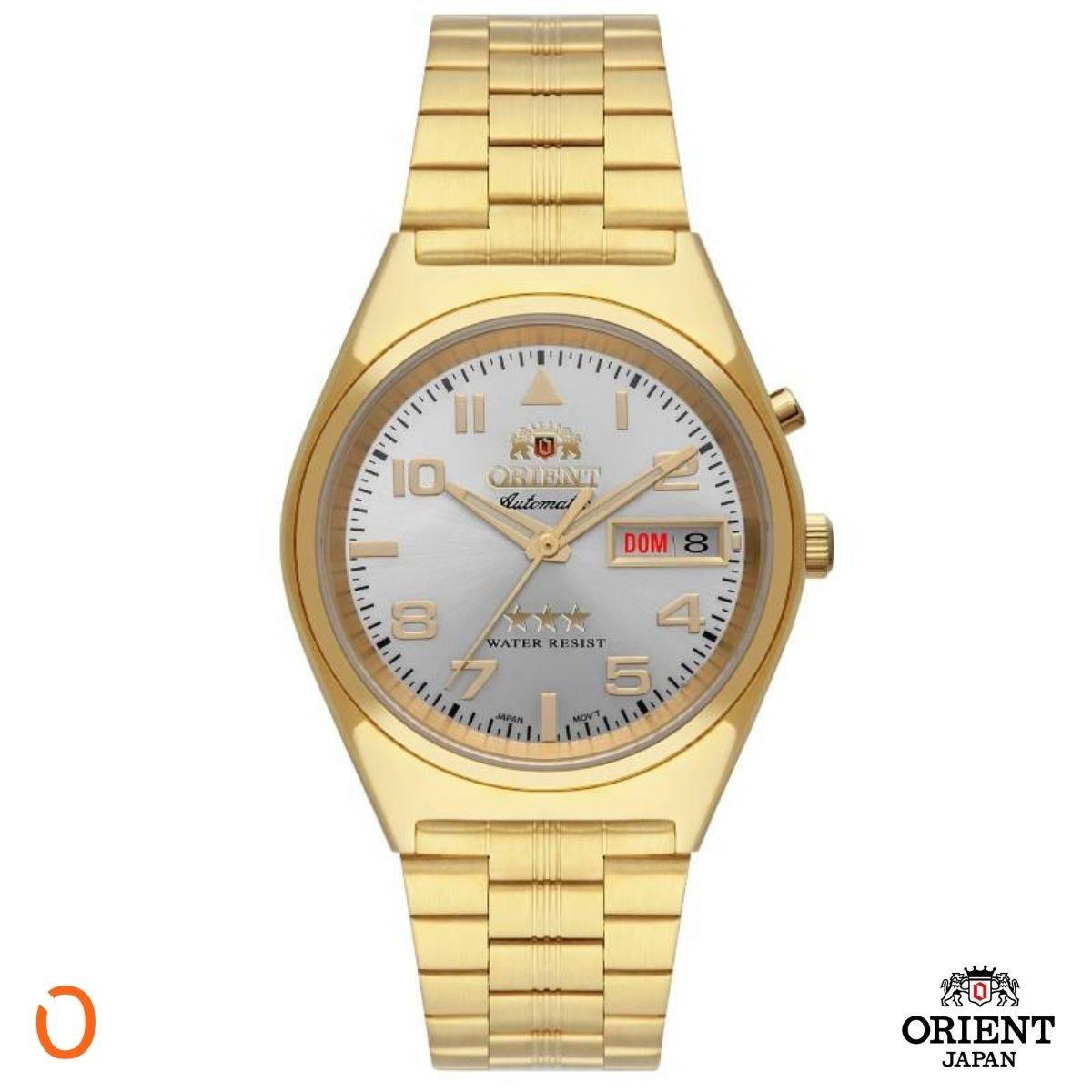 Relógio Orient Masculino Automático 469GP083F Dourado