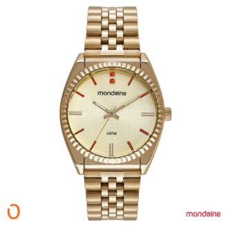 Relógio Mondaine Feminino 32580LPMVDE1 Dourado F Champanhe