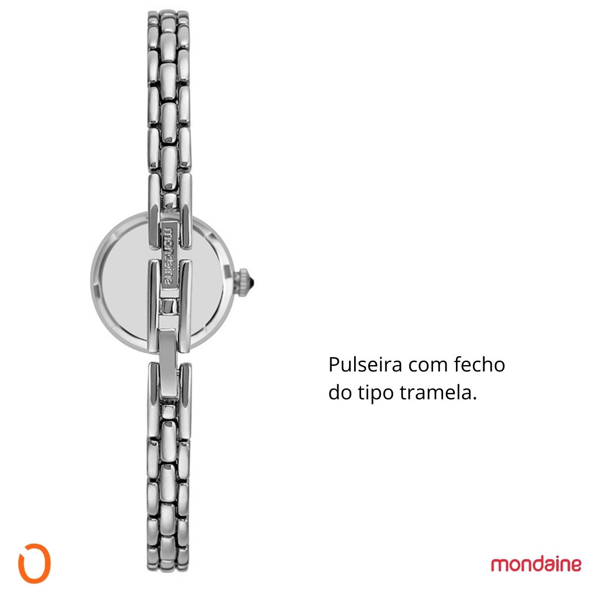 Relógio Mondaine Feminino 32588L0MVNM2 Aço Micro - Imagem 4