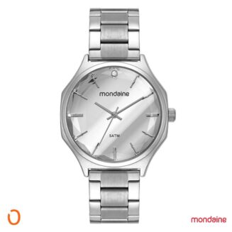 Relógio Mondaine Feminino 32583L0MVNE2 Aço F Cinza LAP