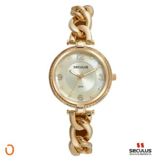 Relógio Seculus Feminino Analógico 77231LPSVDS1 D CORRENTE