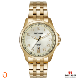 Relógio Seculus Masculino Analógico 44200GPSVDA2 D F Champ