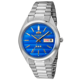 Relógio Orient Masculino Automático 469WA3F Aço P D F Azul
