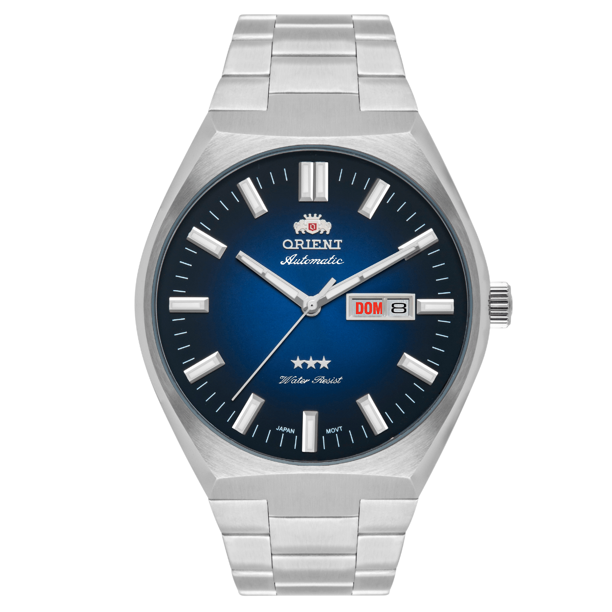Relógio Orient Masculino Automático 469SS086F Aço F Azul