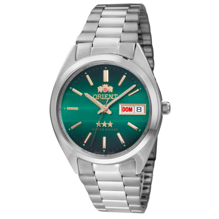 Relógio Orient Masculino Automático 469WA3F E1SX F Verde