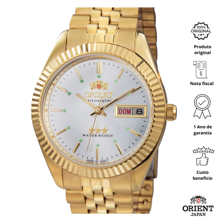 Relógio Orient Masculino Automático 469EC7F B1KX - Imagem 2