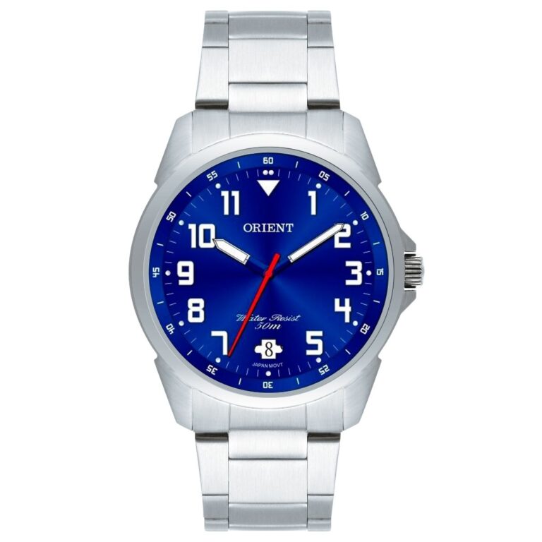 Relógio Orient Masculino Analógico MBSS1154A D2SX Azul