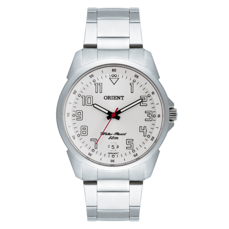 Relógio Orient Masculino Analógico MBSS1154A S2SX Branco