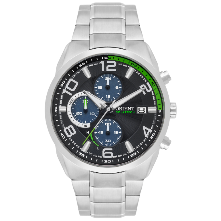 Relógio Orient Masculino SolarTech MBSSC256 P2SX Cronografo
