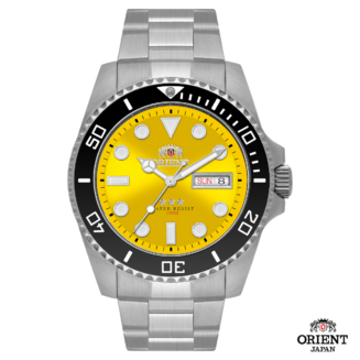 Relógio Orient Masculino Automático NH3SS011 Y1SX Amarelo