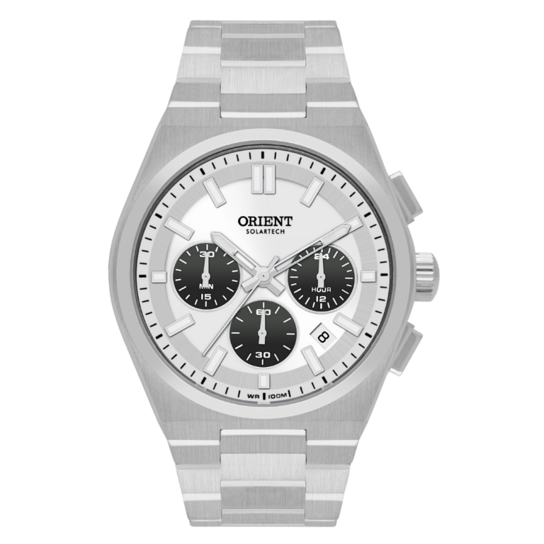 Relógio Orient Masculino SolarTech MBSSC274 S1SX Cronografo