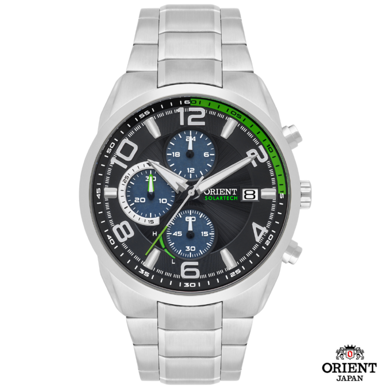 Relógio Orient Masculino SolarTech MBSSC256 P2SX Cronografo - Imagem 2