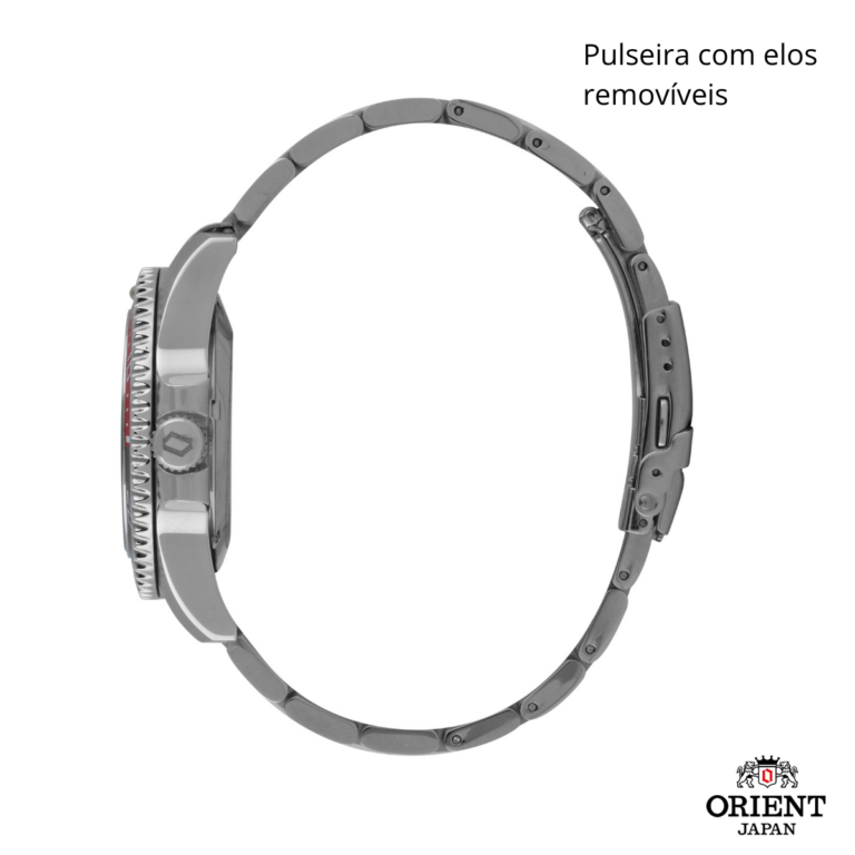 Relógio Orient Masculino Automático NH3SS010 A1SX Azul - Image 4