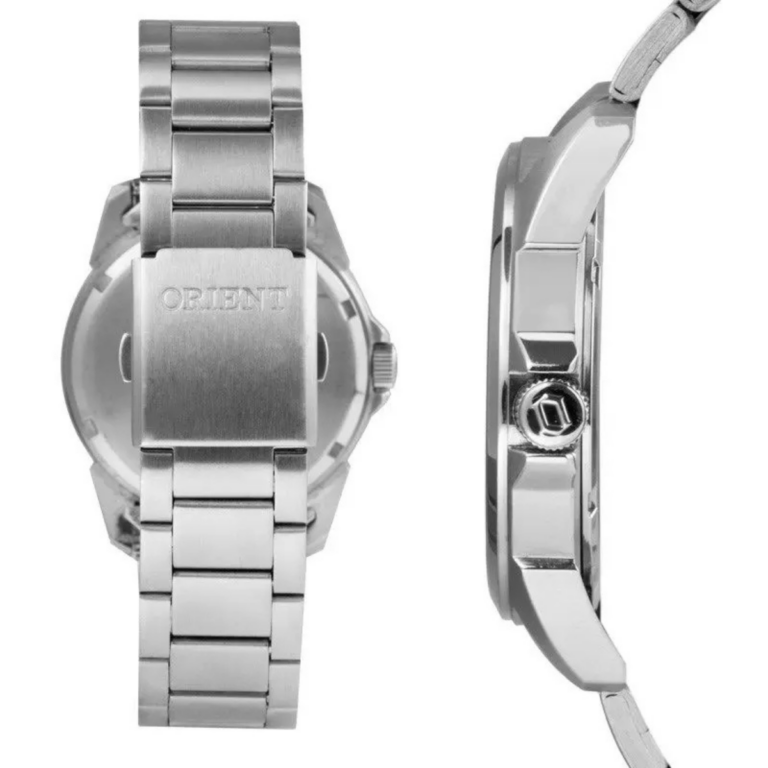 Relógio Orient Masculino Analógico MBSS1154A S2SX Branco - Imagem 4
