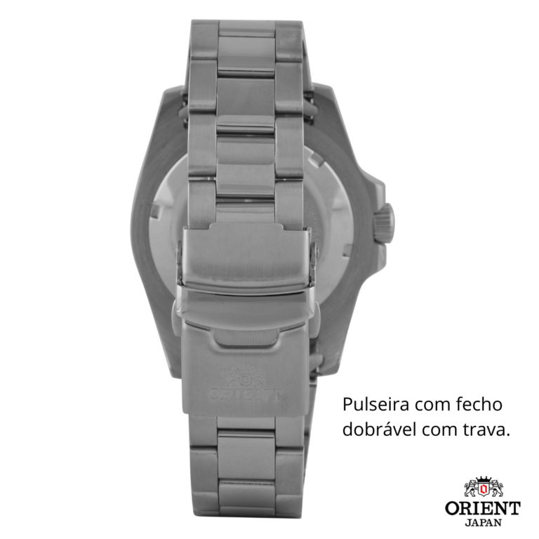 Relógio Orient Masculino Automático NH3SS010 A1SX Azul - Image 5
