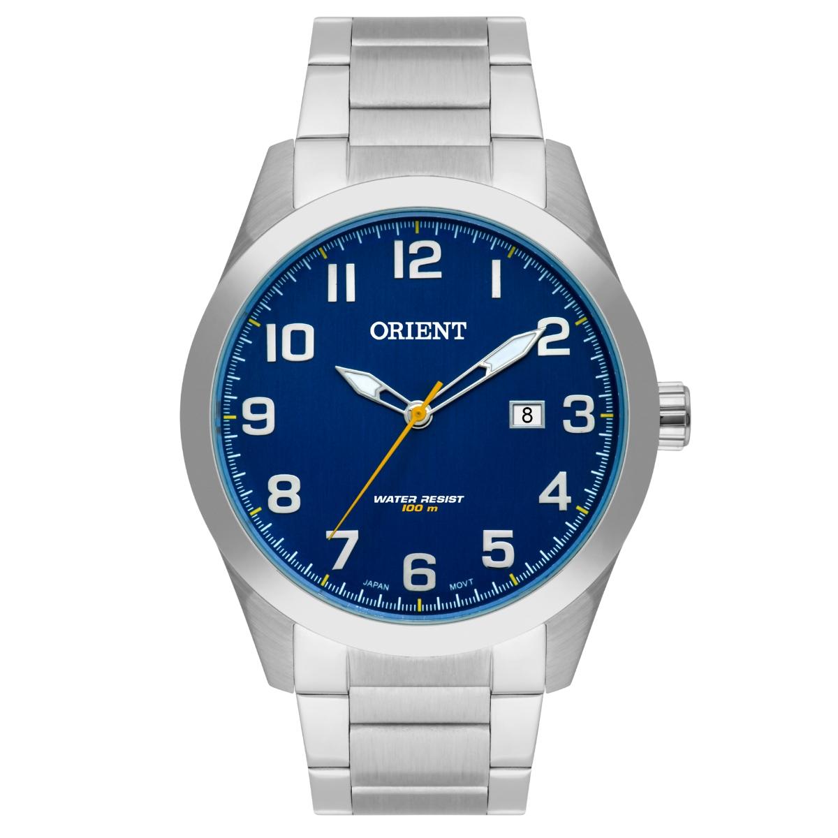 Relógio Orient Masculino Analógico MBSS1360 D2SX Azul