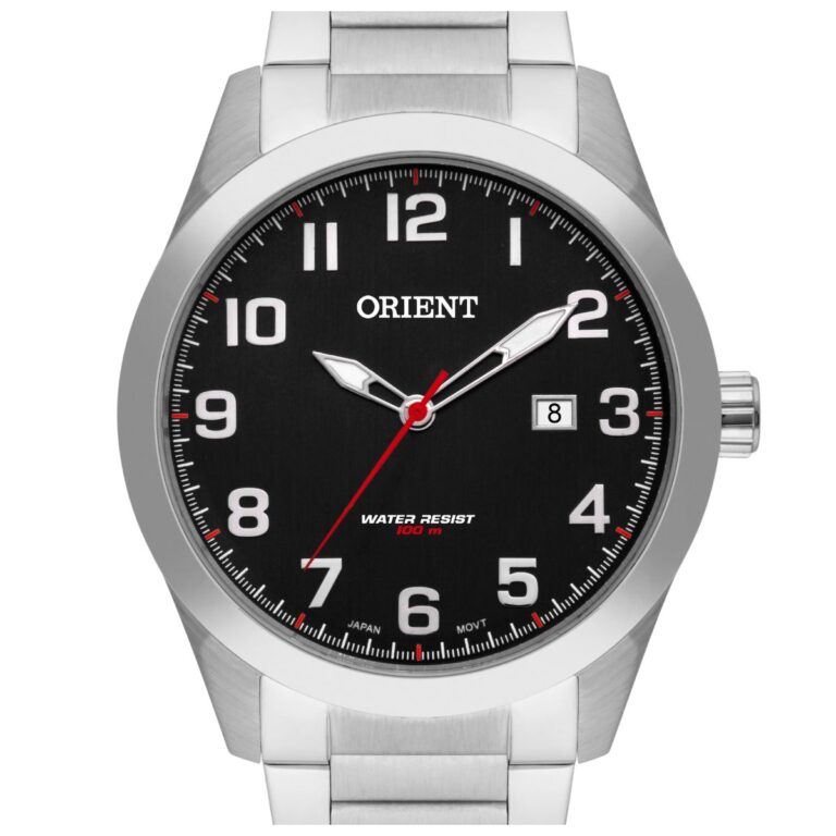 Relógio Orient Masculino Analógico MBSS1360 P2SX Preto - Imagem 2