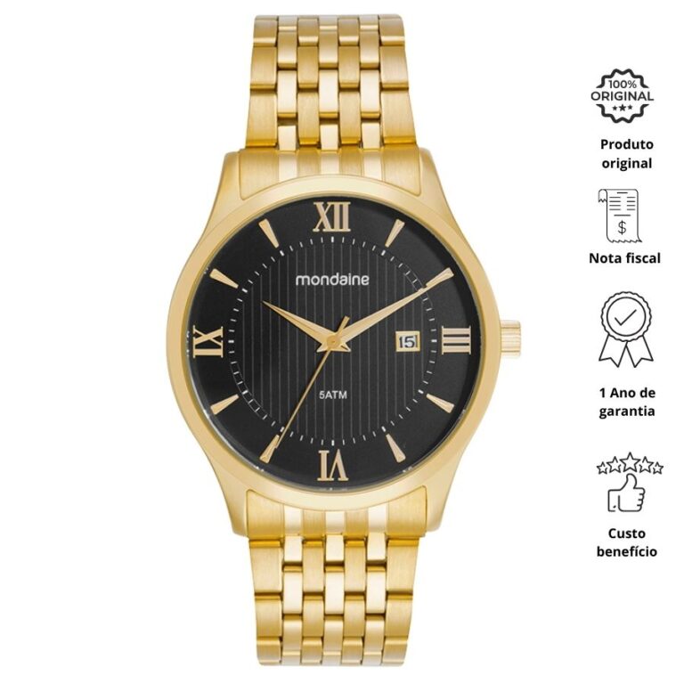 Relógio Mondaine Masculino Analógico 99806GPMVDE2 - Imagem 2