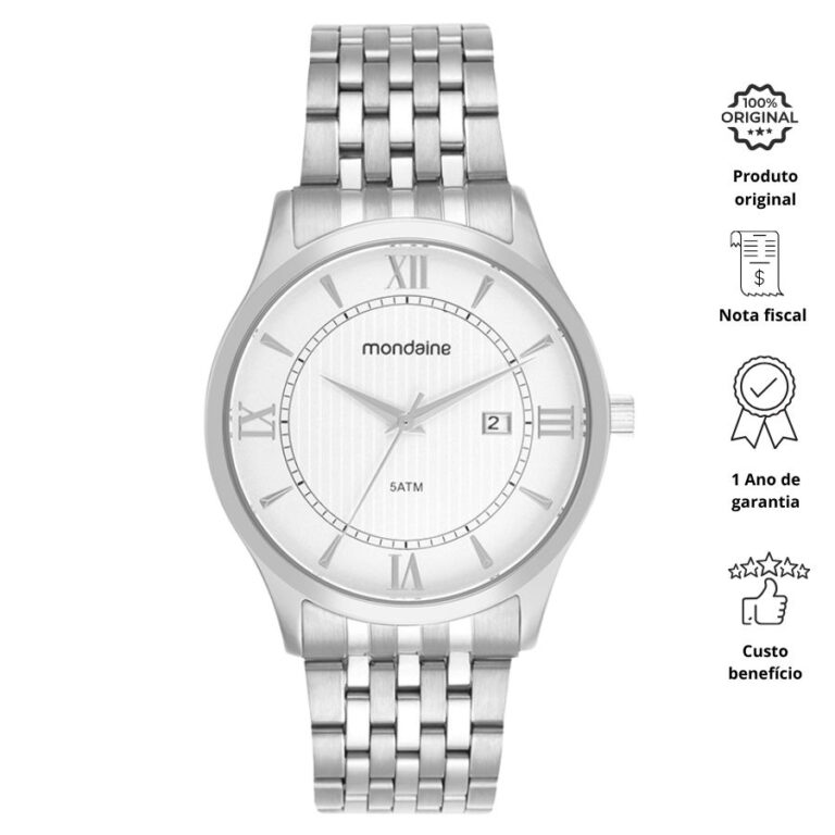 Relógio Mondaine Masculino Analógico 99806G0MVNE3 - Imagem 2