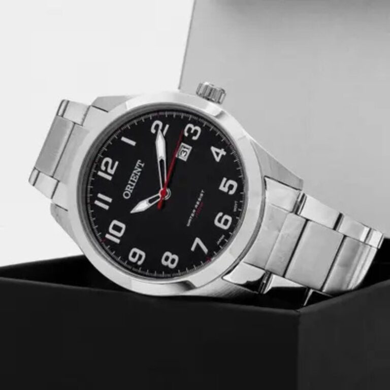 Relógio Orient Masculino Analógico MBSS1360 P2SX Preto - Imagem 3