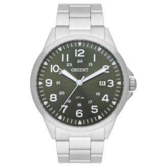 Relógio Orient Masculino Analógico MBSS1380 E2SX Verde