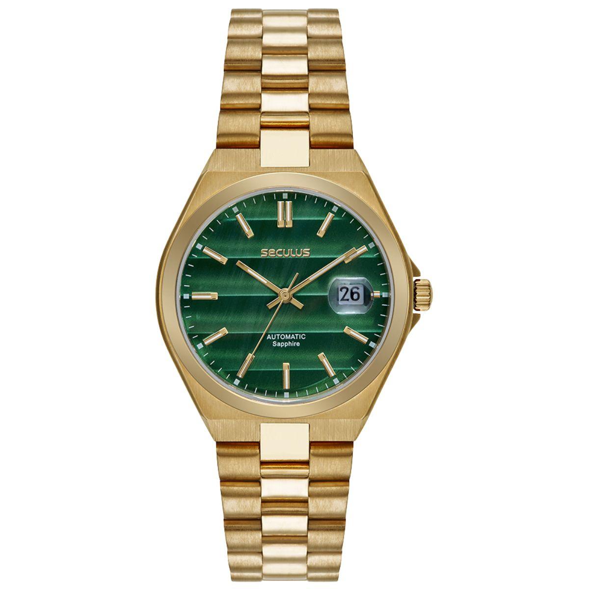 Relógio Seculus Masculino automático 77313GPSVDA4