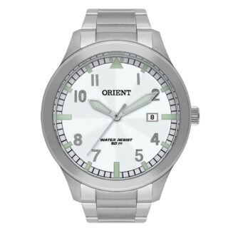 Relógio Orient Masculino Aço Calendário MBSS1361 B2SX