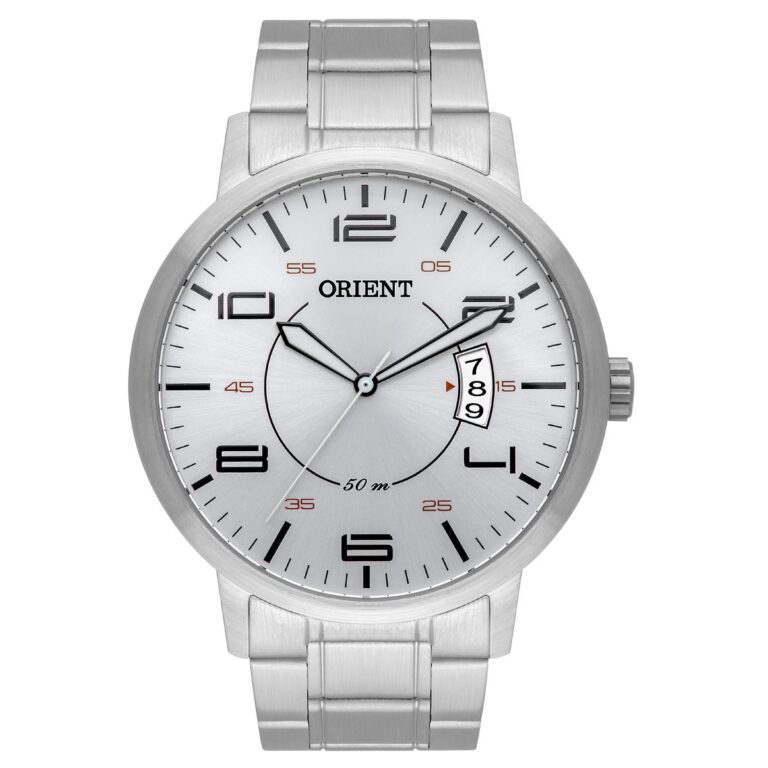 Relógio Orient Masculino Analógico MBSS1381 S2SX Prata