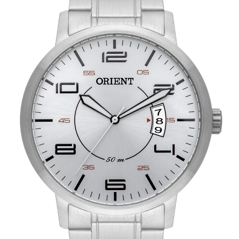 Relógio Orient Masculino Analógico MBSS1381 S2SX Prata - Imagem 2
