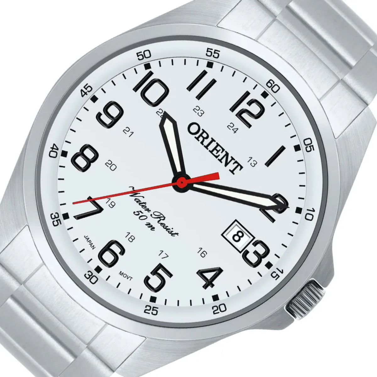 Relógio Orient Masculino Aço Calendário MBSS1171 S2SX - Imagem 3