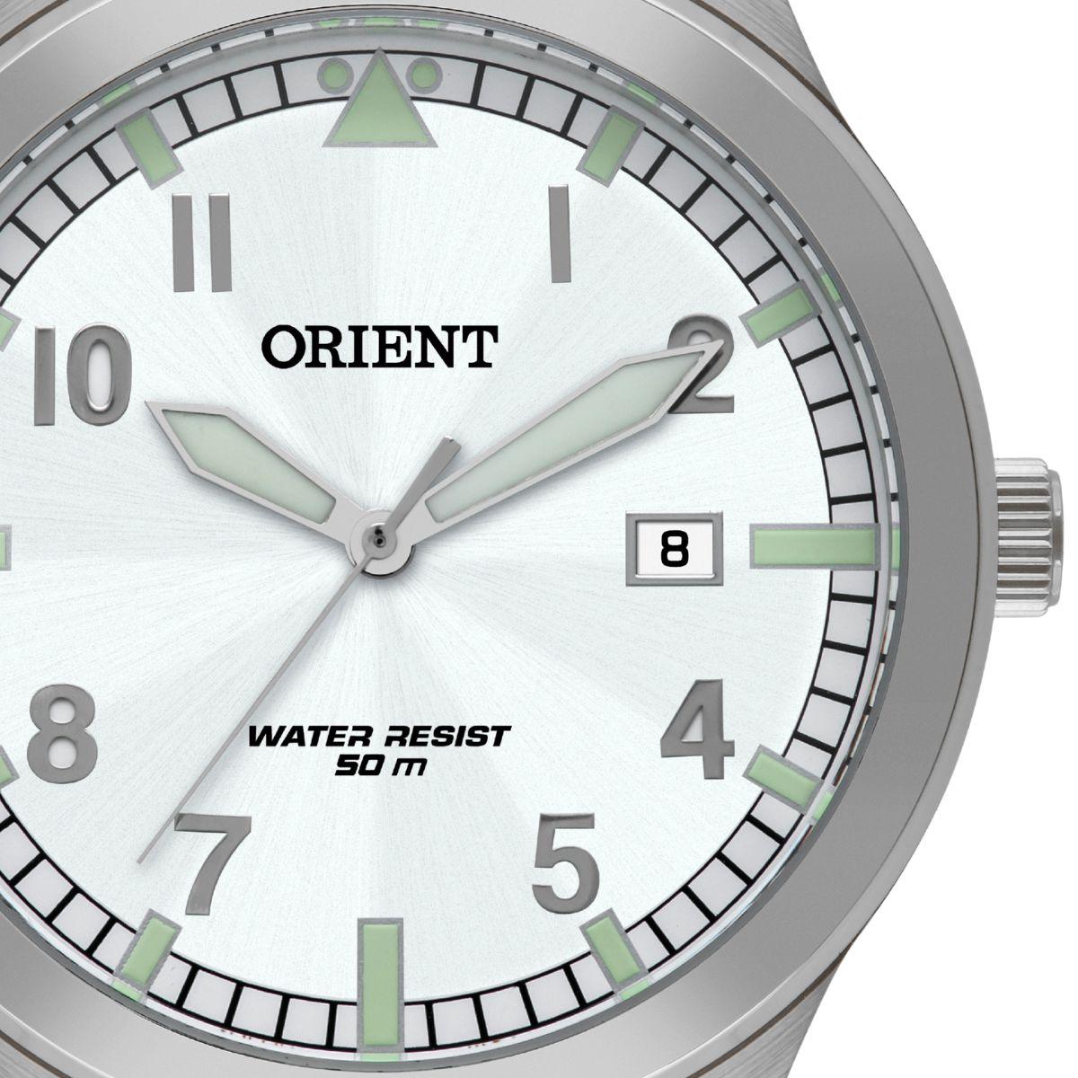 Relógio Orient Masculino Aço Calendário MBSS1361 B2SX - Imagem 3