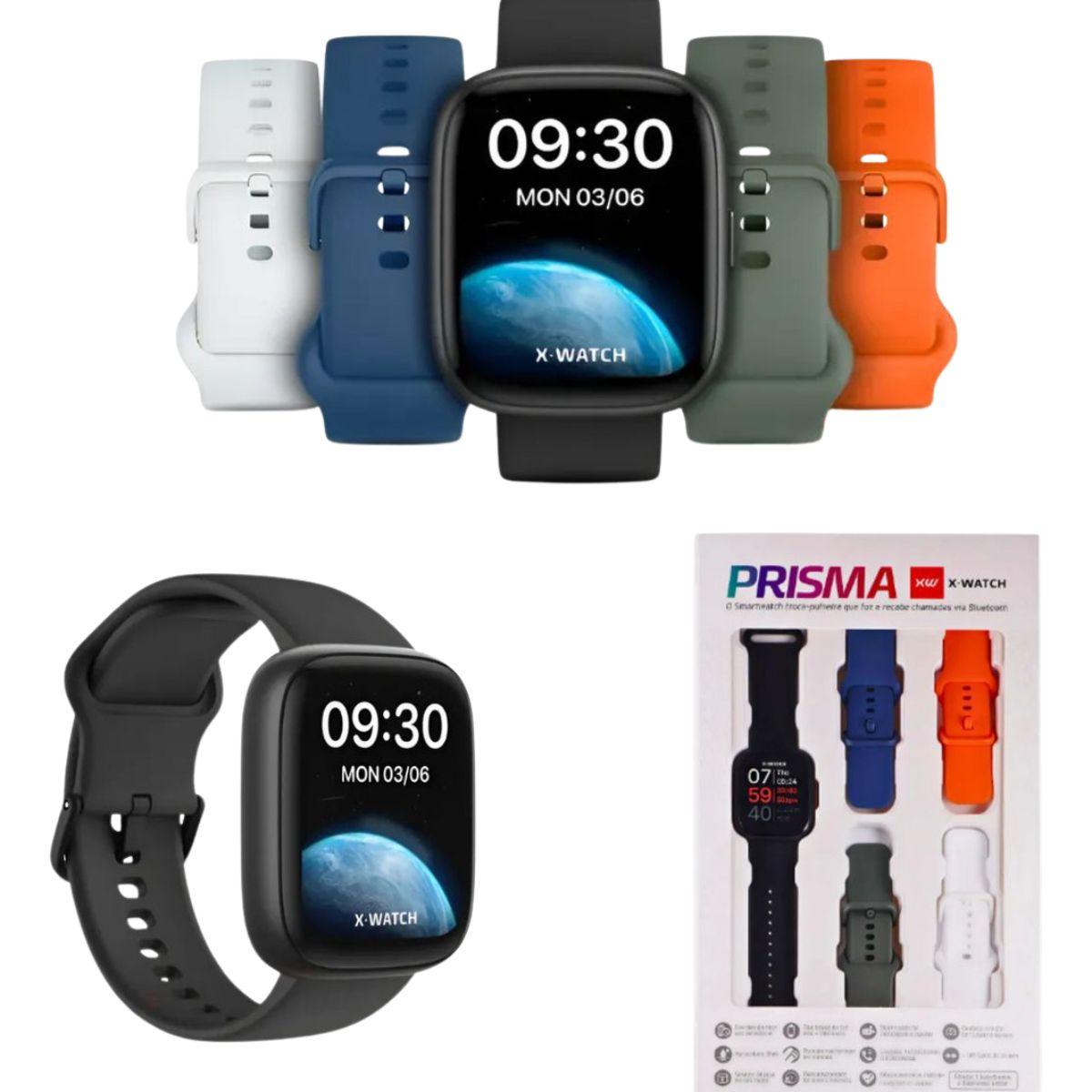 Kit 5 Pulseiras Smartwatch Orient X-WATCH XSWUQPI001A KOKZ - Imagem 7