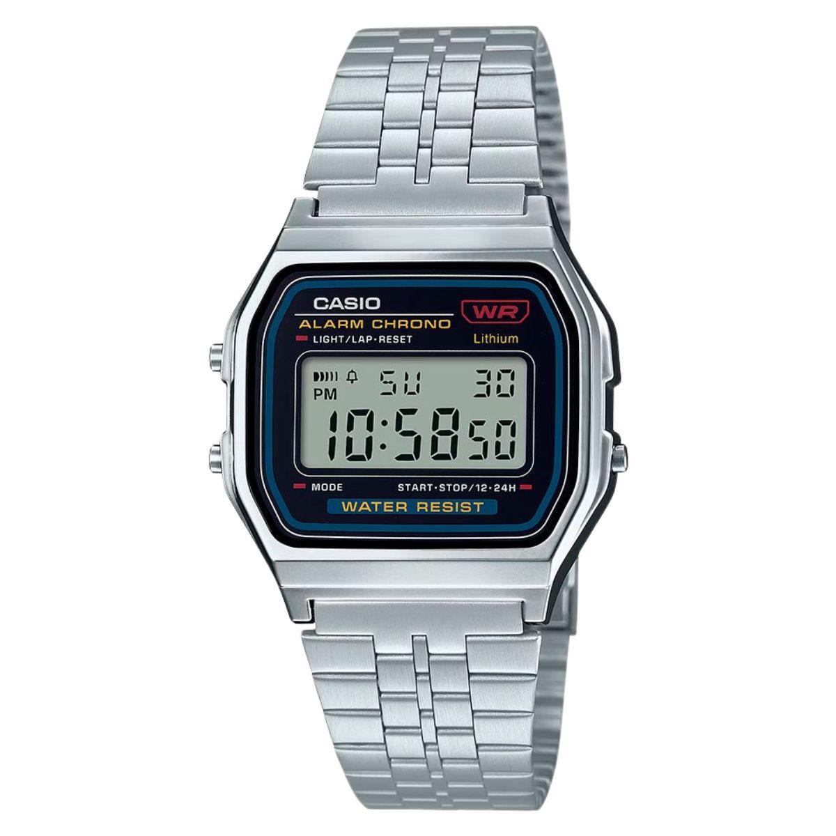 Relógio Casio Vintage Unissex A159WA-N1DF-SC Prata