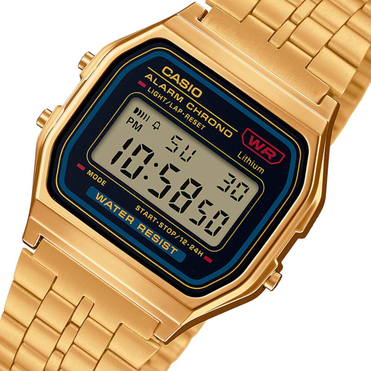Relógio Casio Vintage Unissex A159WGEA-1DF-SC Dourado - Imagem 2
