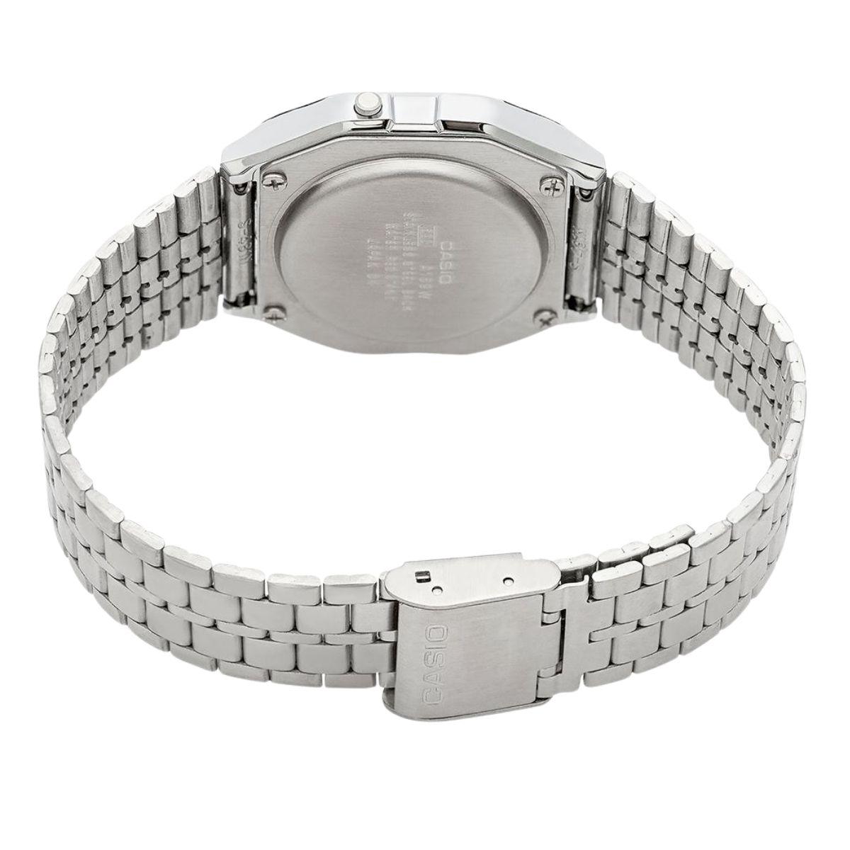 Relógio Casio Vintage Unissex A159WA-N1DF-SC Prata - Imagem 3