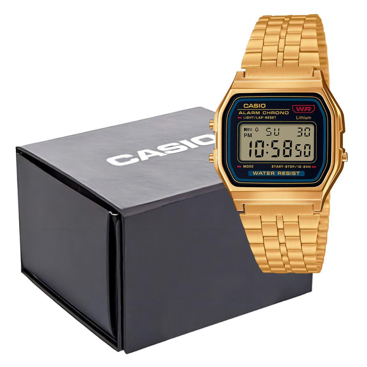 Relógio Casio Vintage Unissex A159WGEA-1DF-SC Dourado - Imagem 6